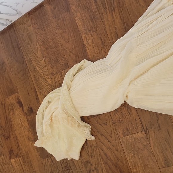 EUC Gunne Sax 1970's(?) floor length dress - Size 6 - Picture 9 of 10